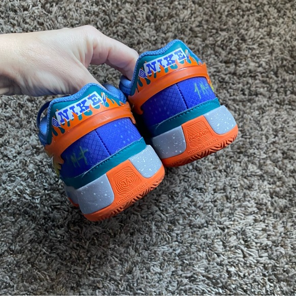 Nike Ja 1 "Backyard BBQ" Grade School Kids Lace Up Basketball Shoes 3Y EUC - Picture 6 of 9